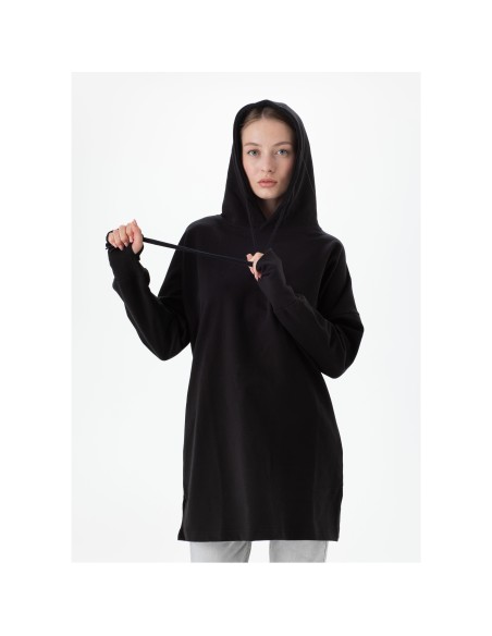 MAN-M142-Womens Hoodie Dress 2
